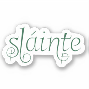 Sláinte sticker