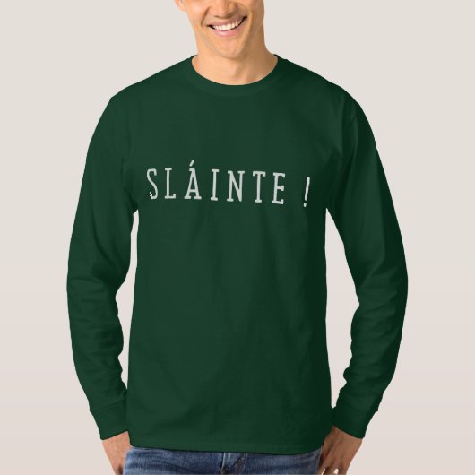 Slainte - T-shirt de la Saint-Patrick (Devant)