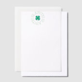 Slainte vellum-papier vellum uitnodigingen (Offset)