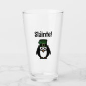 Sláinte ! verre à bière personnalisée St Patrick's (Devant)
