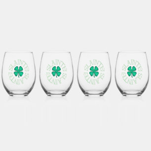 Slainte wijnglas set 4 zonder voet