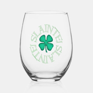 Slainte wijnglas zonder voet
