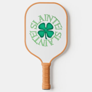 Slainte wit tan pickleball paddle