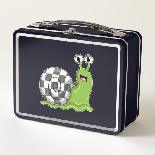 Slak bij Chess met Chessboard (Voorkant)