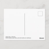 slak briefkaart (Achterkant)