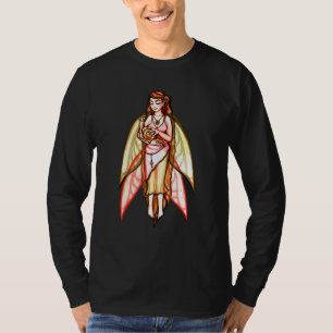 Slak Fairy Natuur Fairy Art Druid T-shirt