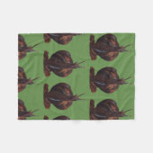 Slak Fleece Deken (Voorkant (Horizontaal))