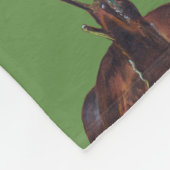 Slak Fleece Deken (Hoek)