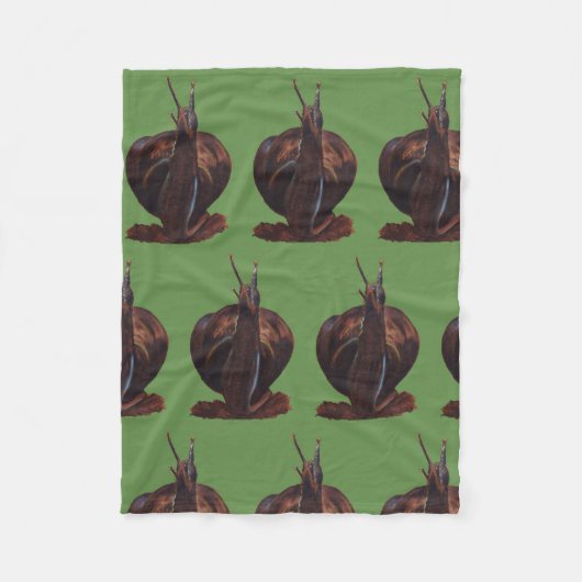 Slak Fleece Deken (Voorkant)