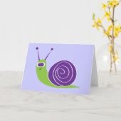 slak kaart (Gele Bloem)