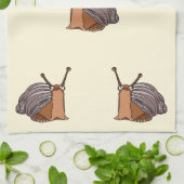 Slak keukenhanddoek (Gevouwen)