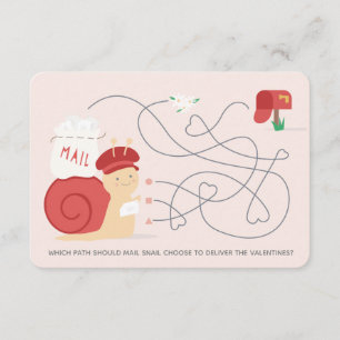 Slak Mail Activity Classroom Valentijn Briefkaart