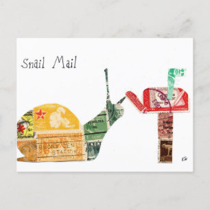 Slak Mail Briefkaart