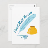 Slak Mail Briefkaart (Voorkant / Achterkant)