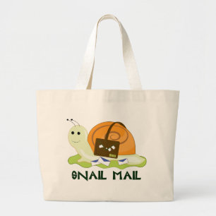 Slak Mail Grote Tote Bag