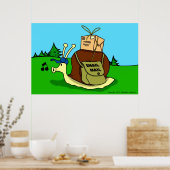 Slak Mail Kinder Poster (Keuken)