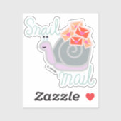 Slak Mail Sticker (Vel)