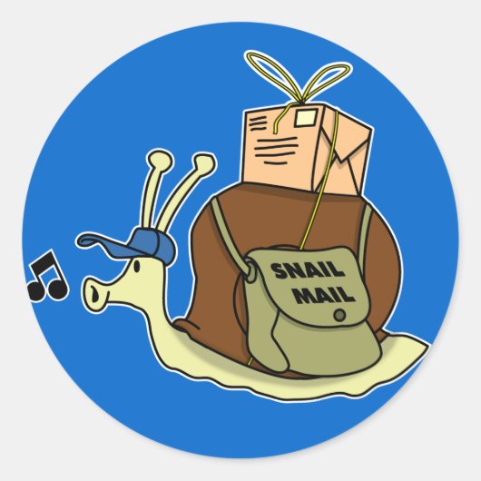 Slak Mail Stickers (Voorkant)