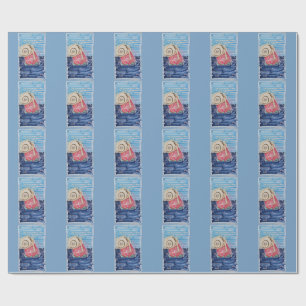 Slak op de Aardbei Cadeaupapier