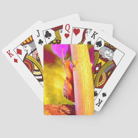 slak pokerkaarten (Achterkant)