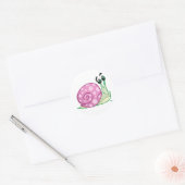 slak ronde sticker (Envelop)