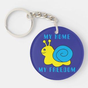 slak sleutelhanger