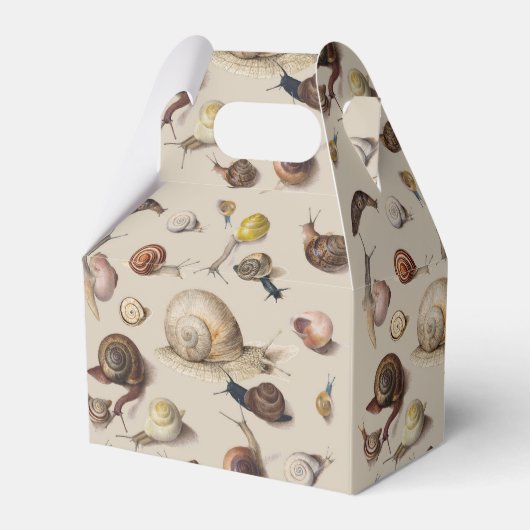 Slak Slug Garden Pet Gastro-pod Botanische slakken Bedankdoosjes (Voorkant Zijde)