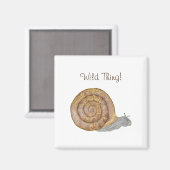 Slak T-Shirt Magneet (Voorkant / Achterkant)