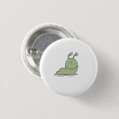 Slak, thema, bug thema ronde button 3,2 cm (Voorkant /achterkant)