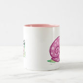 slak tweekleurige koffiemok (Center)