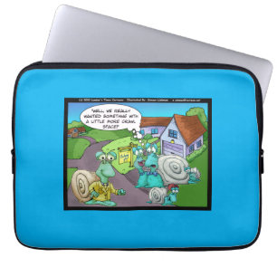 Slak - Verkoop van onroerend goed Funny Giften & C Laptop Sleeve