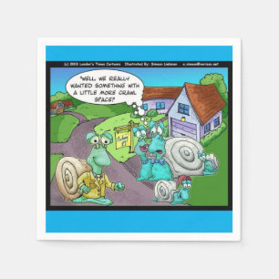 Slak - Verkoop van onroerend goed Funny Giften & C Servet