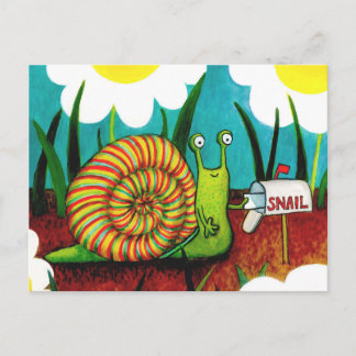 Slakkaart Briefkaart