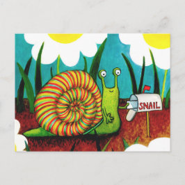 Slakkaart Briefkaart