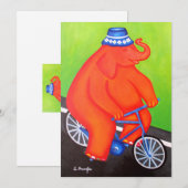 Slakkaart Feestdagenkaart (Voorkant / Achterkant)