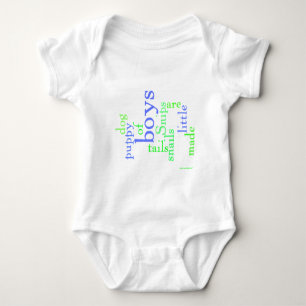 Slakken en slakken en puppy-staarten romper