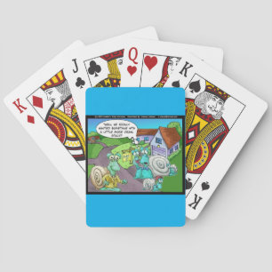 Slakken Onroerend Goed Verkoop Grappige Cadeaus & Pokerkaarten