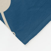 Slakken silhouetten: geel, roze patroon. fleece deken (Hoek)