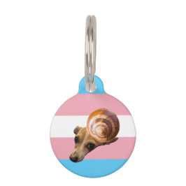 Slakken tag trans huisdierpenning
