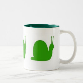 Slakken Tweekleurige Koffiemok