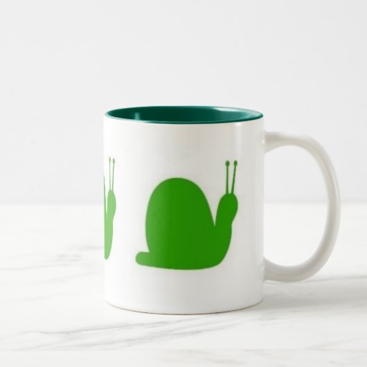 Slakken Tweekleurige Koffiemok (Rechts)