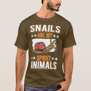Slakken zijn Mijn Gedistilleerde Dieren Slak1 T-shirt