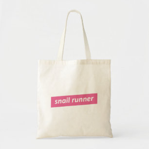 Slakkenloper, Trage lopers Tote Bag