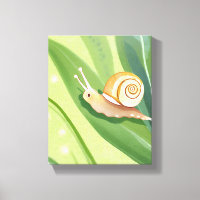 Slakkenpost | Aquarel Natuur