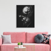 slakkenstaart canvas afdruk (Insitu (Woonkamer))