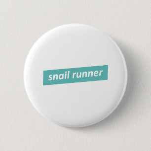 Slakkeraar, langzame start ronde button 5,7 cm