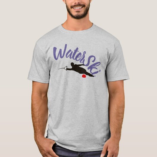 Slalom Water Ski T-Shirt (Voorkant)