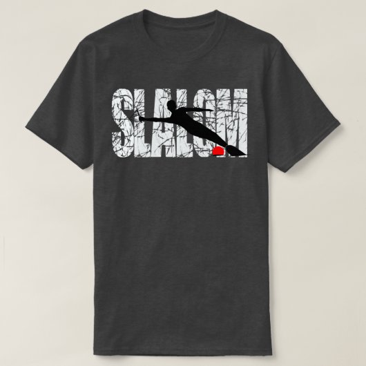 Slalom Water Skier T-shirt (Design voorkant)