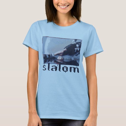 Slalom Waterskier T-shirt (Voorkant)