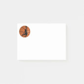 Slam Dunk Basketball Player op Basketball Post-it® Notes (Voorkant)